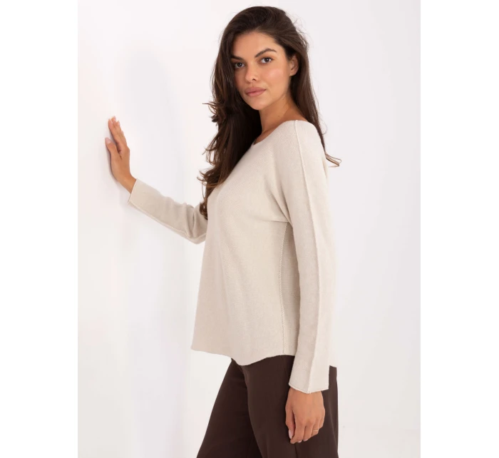 Jumper IT SW 2219.63 svetlo béžový