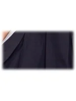 Dámske spoločenské šaty FOLD so skladmi a opaskom stredne dlhé čierne - Čierna - Numoco Dámske spoločenské šaty FOLD so skladmi a opaskom stredne dlhé čierne - Čierna - Numoco