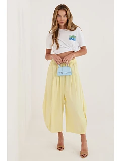 Šnúrové nohavice model 226449 Taliansko Moda