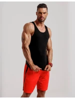 Pánské tílko bez potisku černé Dstreet model 21962185 - FashionStreet