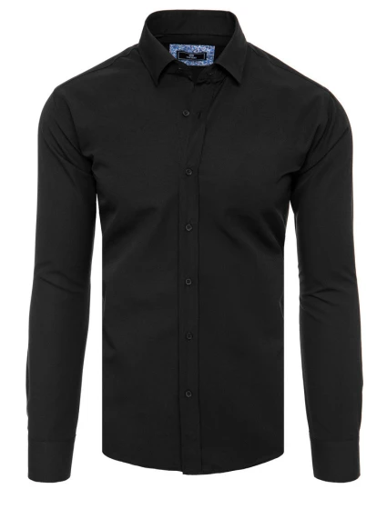 Pánská elegantní košile černá Dstreet model 21969135 - FashionStreet