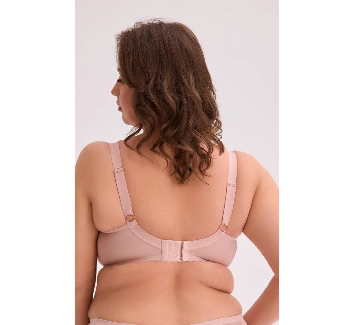 Polomäkká podprsenka Gaia BMS 1058 Maxi Sonia Pink