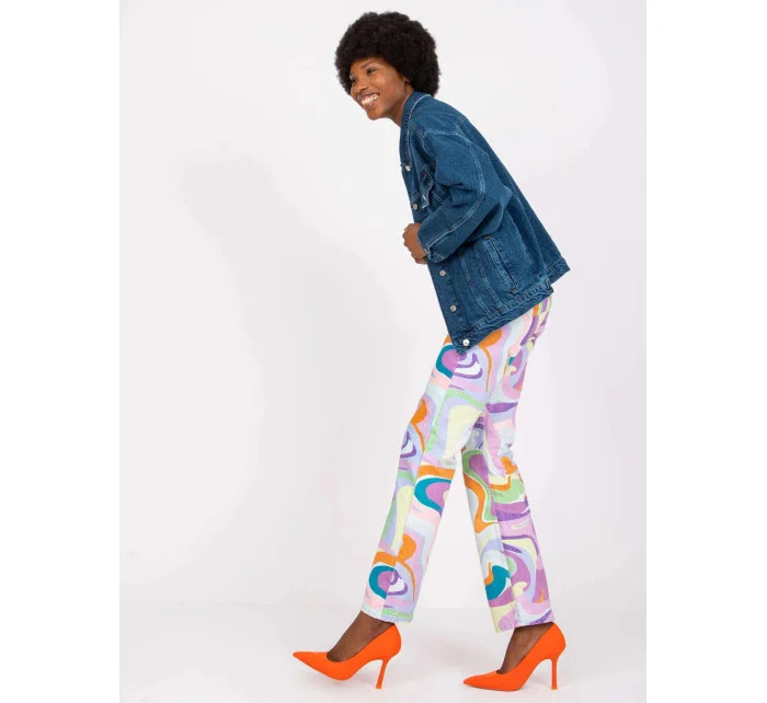 Dámska tmavomodrá voľná džínsová bunda (CKT-02)