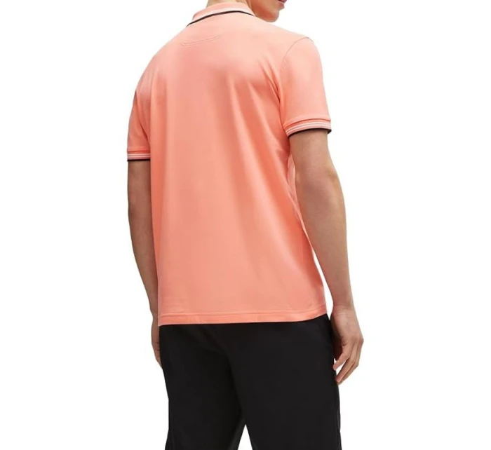 Pánske červené polo tričko BOSS Paul Open Red slim fit (50506193-649)