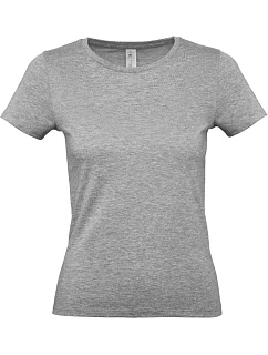 B&C #E150 /women Dámske tričko 01.002T športovo šedé