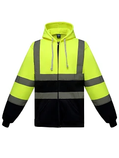 07 HiVis mikina s kapucí hi vis model 22501877 - Yoko