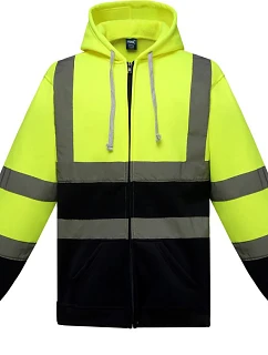 07 HiVis mikina s kapucí hi vis model 22501877 - Yoko