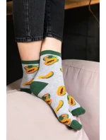 model 18031338 kolor:melanż jasny szary - Steven