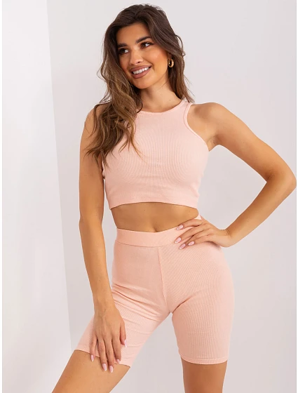 Komplet EM KMPL model 18997339 brzoskwiniowy - FPrice Komplet EM KMPL model 18997339 brzoskwiniowy - FPrice