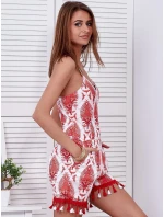 Kombinéza EM KO 19207.19 biele a červené