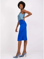 Sukně WN SD model 17356573 kobalt - FPrice Sukně WN SD model 17356573 kobalt - FPrice