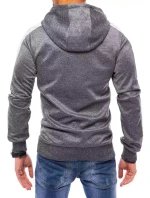 Pánská mikina s kapucí tmavě šedá Dstreet model 21964069 - FashionStreet