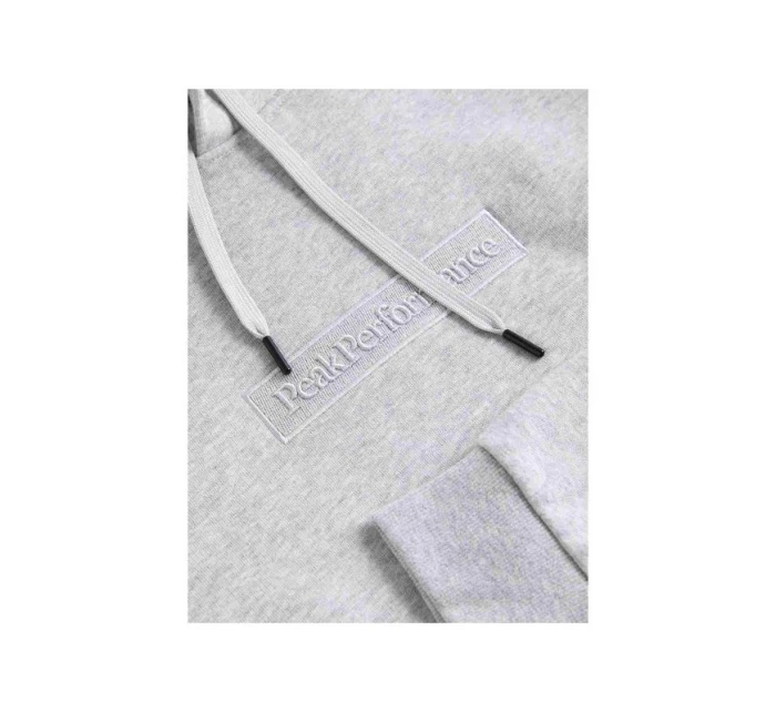 Peak Performance M Ease Mikina s kapucňou Mel grey