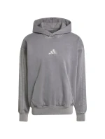 Pánská mikina Fleece Washed Hoodie grey pánské oblečení model 21730232 - ADIDAS Pánská mikina Fleece Washed Hoodie grey pánské oblečení model 21730232 - ADIDAS