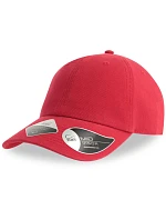Atlantis Headwear Fraser 6 panelová kšiltovka 33.0104 red Atlantis Headwear Fraser 6 panelová kšiltovka 33.0104 red
