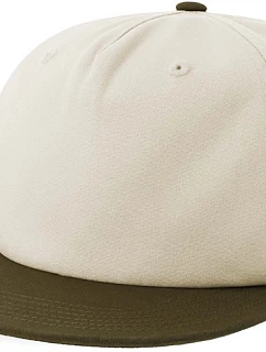 Atlantis Headwear Cruz 5-panelová bejzbalová čiapka 33.0241 off white/olive