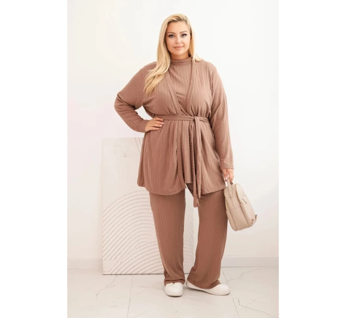 Dámský komplet Plus Size model 21399808 fango - K-Fashion