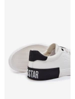 Pánské Tenisky Eko Kůže Big Star model 21706168 Bílé - Big Star Shoes Pánské Tenisky Eko Kůže Big Star model 21706168 Bílé - Big Star Shoes