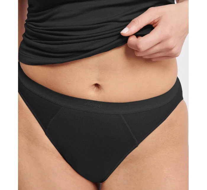 Dámske nohavičky EVER Ease Tai - BLACK - black 0004 - SLOGGI