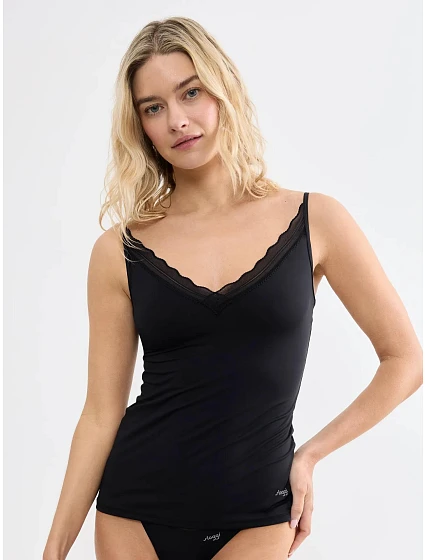 sloggi GO Blush Spaghetti Top – čierna – SLOGGI čierna – SLOGGI sloggi GO Blush Spaghetti Top – čierna – SLOGGI čierna – SLOGGI