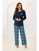 Dámské pyžamo model 21773006 délka/r 2XL - Regina