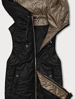 Dámska rebrovaná vesta S'West Black (B8341-1)