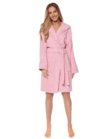 Dámský župan model 18833310 pink - L&L Dámský župan model 18833310 pink - L&L