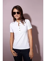 JN Dámské piqué polo 02.0 white model 22488439 - Daiber