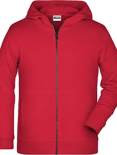 Dětská mikina s kapucí red model 22534399 - Daiber