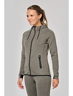 Kariban ProAct PA 359 Dámska tréningová bunda 20.P359 ash heather Kariban ProAct PA 359 Dámska tréningová bunda 20.P359 ash heather
