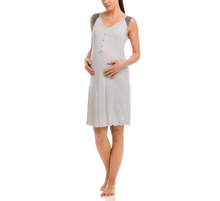 Vamp - Dámska tehotenská nočná košeľa 12187 - Vamp