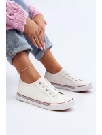 Dámské eko kožené tenisky bílé Lirean Dámské eko kožené tenisky bílé Lirean