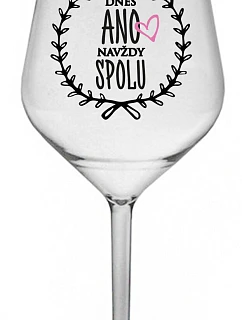 DNES   čirá nerozbitná sklenice na víno 470 ml model 22168324 - Giftela