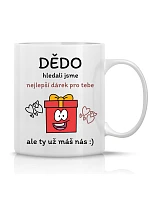 NAJLEPŠÍ DARČEK PRE DIEŤA - klasický biely keramický hrnček 300 ml