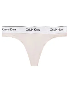 Dámske metalické tangá Modern Cotton QF6136E-VJS - Calvin Klein