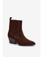 Topánky na podpätku model 222486 Step in style