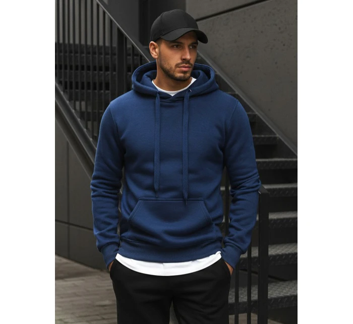 Pánska modrá mikina FashionStreet BX4684