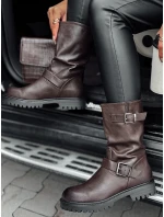 Dámske krátke hnedé topánky WORKENNA FashionStreet ZY0543