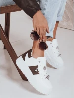 Dámske tenisky na platforme biele FashionStreet ZY1058