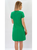 Zelené trapézové šaty model 16141100 - INPRESS