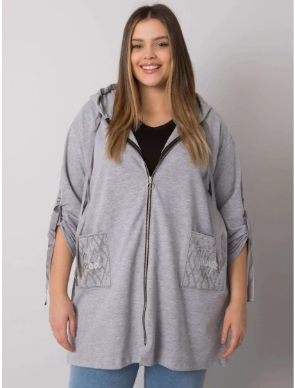 Mikina RV BL 6795.84 sivá