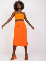 Sukňa WN SD 1702.21 oranžová