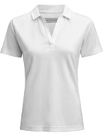 Scarsdale Polo Women Dámské piqué polo z těžké bavlny model 22453773 white - James Harvest Scarsdale Polo Women Dámské piqué polo z těžké bavlny model 22453773 white - James Harvest