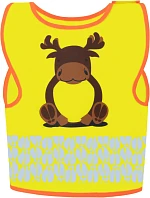 Korntex FUN Detská bezpečnostná vesta 76.FUNY hi vis yellow/moose