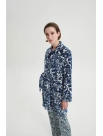Dámský župan s potiskem model 19010658 - Vamp Dámský župan s potiskem model 19010658 - Vamp