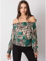 Blúzka DHJ BZ 15175.05P zelená