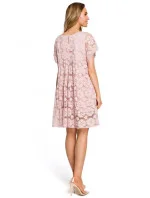 Dámske šaty M430 Púder ružová - Moe