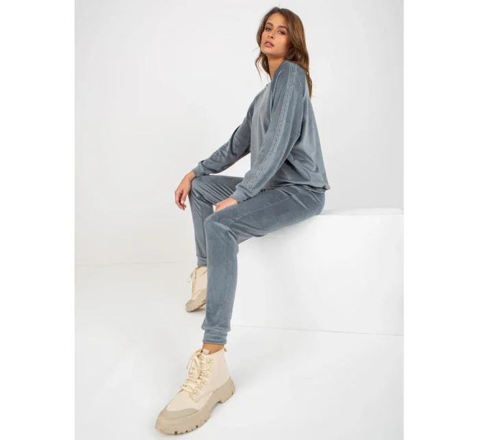 Dámska súprava RV KMPL 8436.40 šedo/modrá - Fashion Relevance