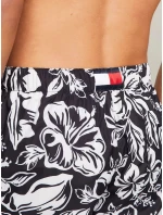 Pánske plavky UM0UM03271 0K8 čierno-biely vzor - Tommy Hilfiger Pánske plavky UM0UM03271 0K8 čierno-biely vzor - Tommy Hilfiger