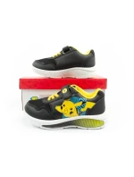 Leomil Pokemon detská športová obuv tenisky ľahké suchý zips čierna žltá